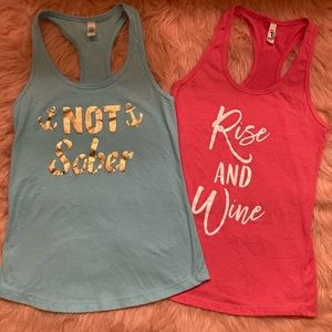 2 tank tops small